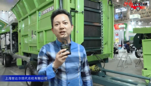 上海世達爾打捆包膜一體機視頻詳解—2018國際農機展