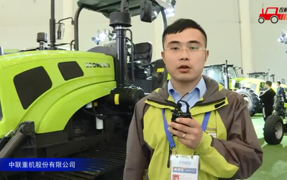 中联耕王LA1402-A履带拖拉机视频详解—2018国际农机展