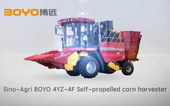 中农博远4YZ-4F自走式玉米收获机产品宣传片英文版