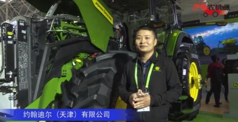 约翰迪尔（天津）8R-2304拖拉机视频详解
