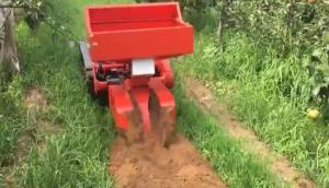 玛斯特遥控履带自走式施肥机作业视频