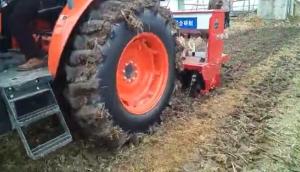 鑫乐机具前茬水稻收获后一次性免耕播种小麦视频