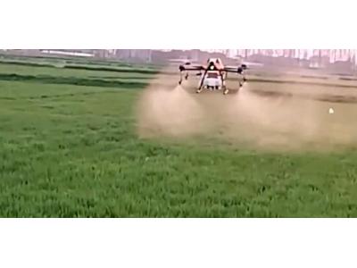 汉和航空金星二号无人机安徽小麦作业视频