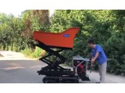潍坊森海升降翻斗运输车-作业视频