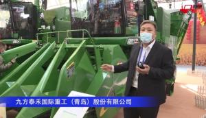 迪马4YZ-4CJ2茎穗兼收玉米收割机--2020中国农机展