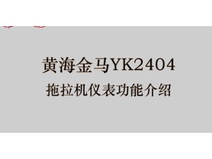 江蘇悅達黃海金馬YK2404儀表盤功能介紹