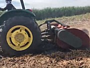 中州兴发2M-2.4M甘蔗叶粉碎还田机作业视频