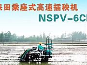 久保田NSPV-6CMD乘坐式高速插秧机-作业视频