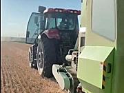 2023年顺邦小麦秸秆打包作业视频