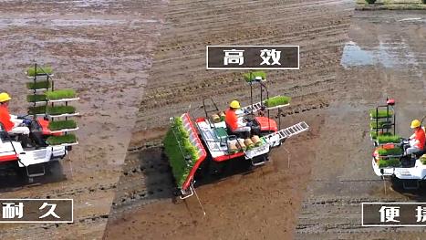 久保田KA系列高速插秧机产品介绍视频