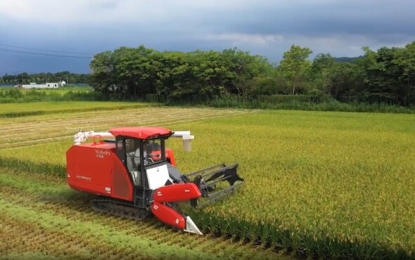久保田EX118MQ-S全喂入履帶式收割機宣傳視頻