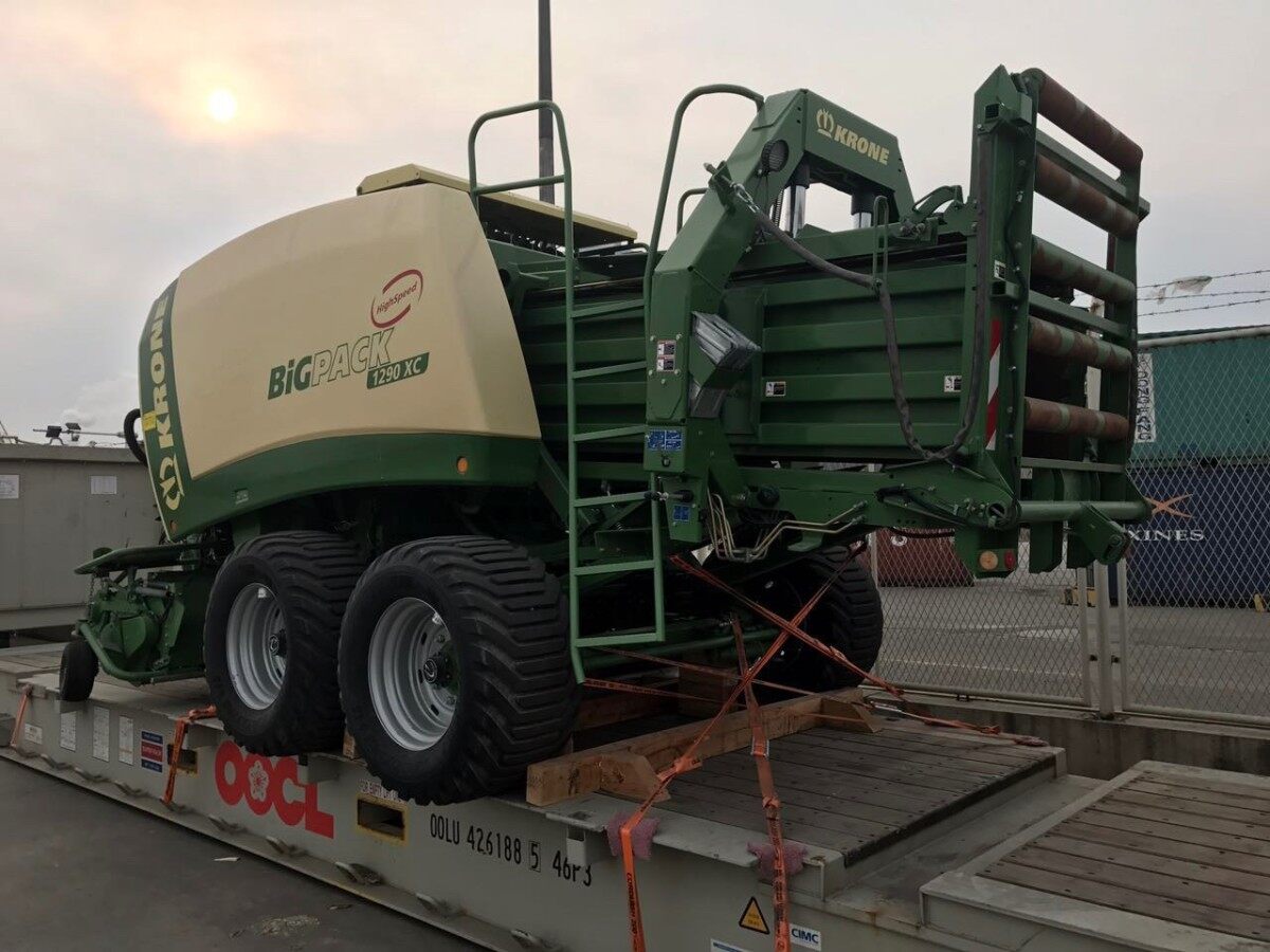 克罗尼1270xc打捆机