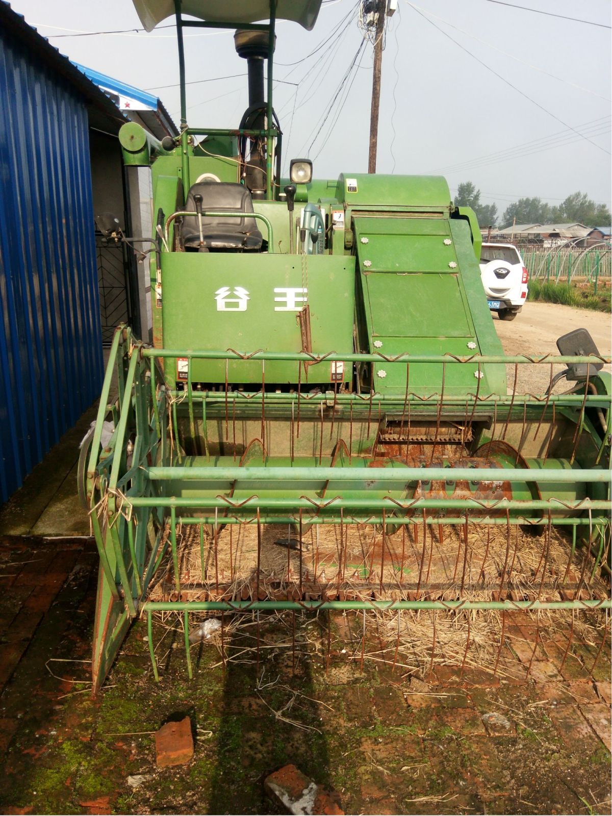 中联谷王PL40(4LZT-4.0ZC)水稻收割机