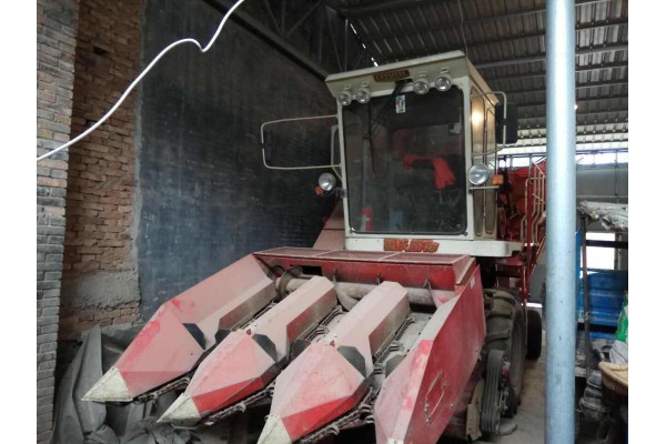 2016福田雷沃前置扒皮玉米收割机，工作时间260小时，九成新。