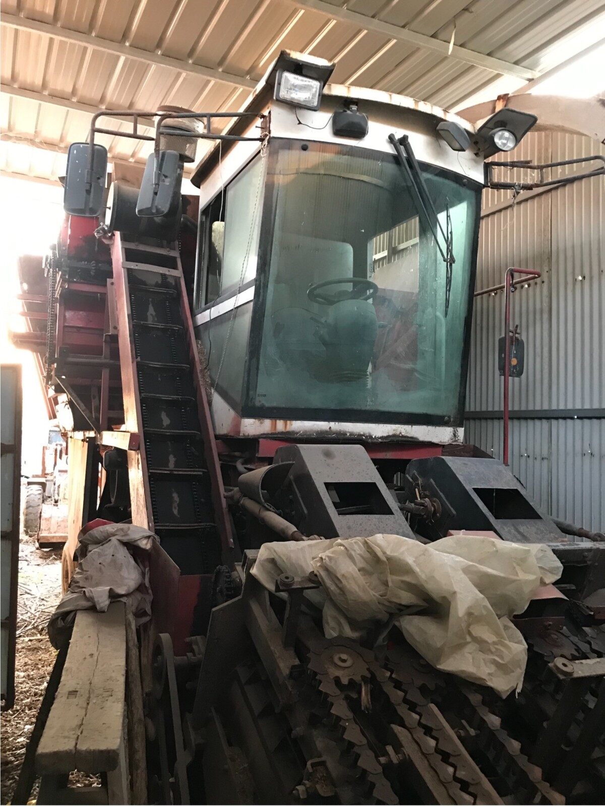 青岛豪特4YZQ-3型自走式穗茎兼收玉米收获机