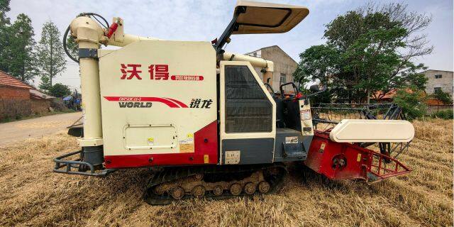 沃得4LZ-5.0MAQ升级版锐龙履带收割机