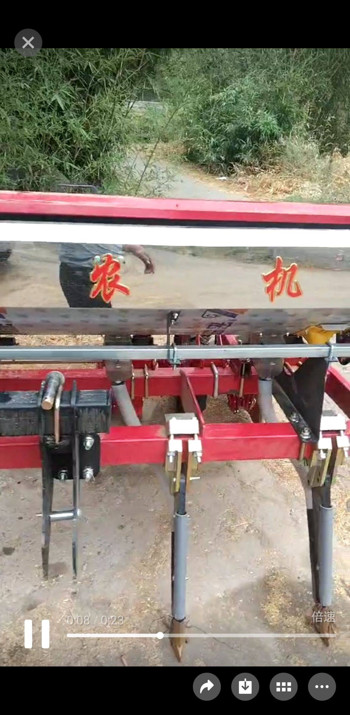 鲁宁牌宽窄行玉米播种机